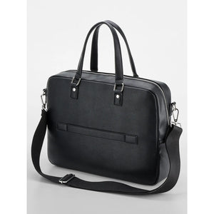 Borsa Tailored Luxe Briefcase nero - personalizzabile con logo