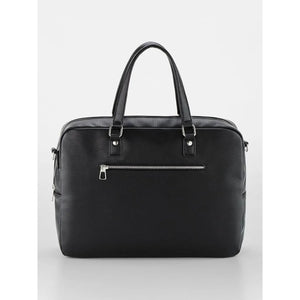 Borsa Tailored Luxe Briefcase nero - personalizzabile con logo