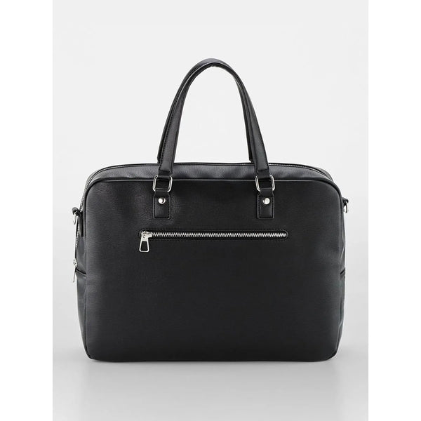 Borsa Tailored Luxe Briefcase nero - personalizzabile con logo