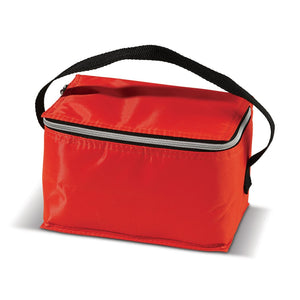 Borsa termica 6 lattine Rosso - personalizzabile con logo