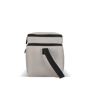Borsa termica a doppio scomparto in R-PET 600D 30 x 20 x 24 cm 12 L - personalizzabile con logo