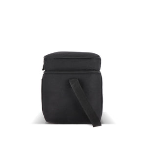 Borsa termica a doppio scomparto in R-PET 600D 30 x 20 x 24 cm 12 L - personalizzabile con logo
