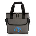 Borsa termica basic large grigio - personalizzabile con logo