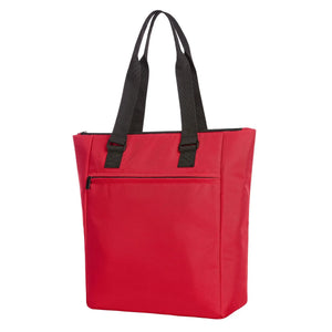 Borsa termica Cooler Shopper Daily rosso - personalizzabile con logo