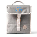 Borsa termica da viaggio in RPET VINGA Sortino grigio - personalizzabile con logo