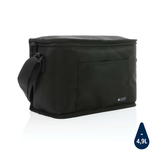 Borsa termica deluxe 1200D Swiss Peak AWARE™ nero - personalizzabile con logo