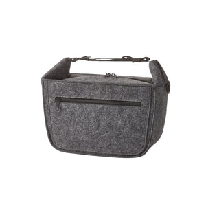 Borsa termica feltro lunchbag Softbasket grigio - personalizzabile con logo