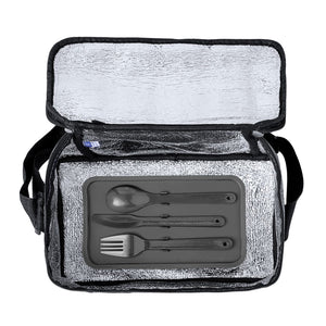 Borsa Termica Glaxia grey - personalizzabile con logo