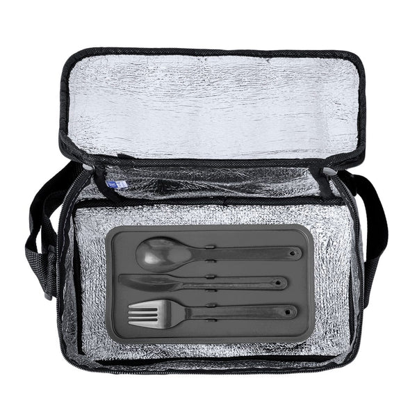 Borsa Termica Glaxia grey - personalizzabile con logo