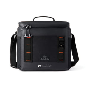 Borsa termica idrorepellente Nordic Drift Storm RCS 10L nero - personalizzabile con logo