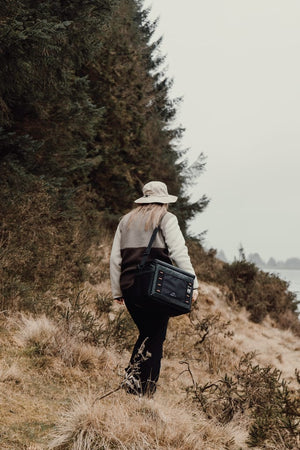 Borsa termica idrorepellente Nordic Drift Storm RCS 10L nero - personalizzabile con logo