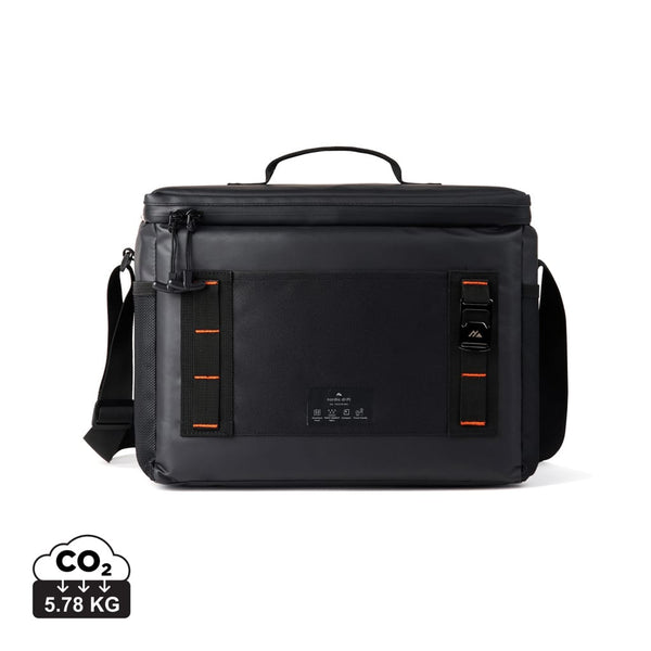 Borsa termica idrorepellente Nordic Drift Storm RCS 20L nero - personalizzabile con logo
