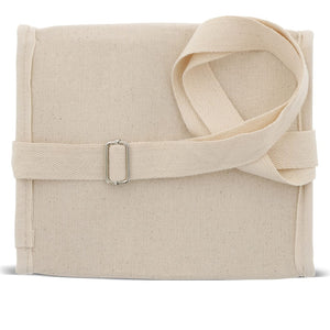 Borsa termica in cotone quadrata 122x18x18cm beige - personalizzabile con logo