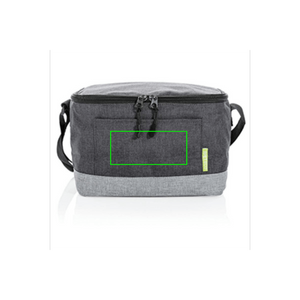 Borsa termica irPET Duo Color grigio - personalizzabile con logo