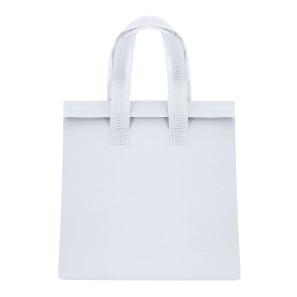 Borsa Termica Luzan bianco - personalizzabile con logo