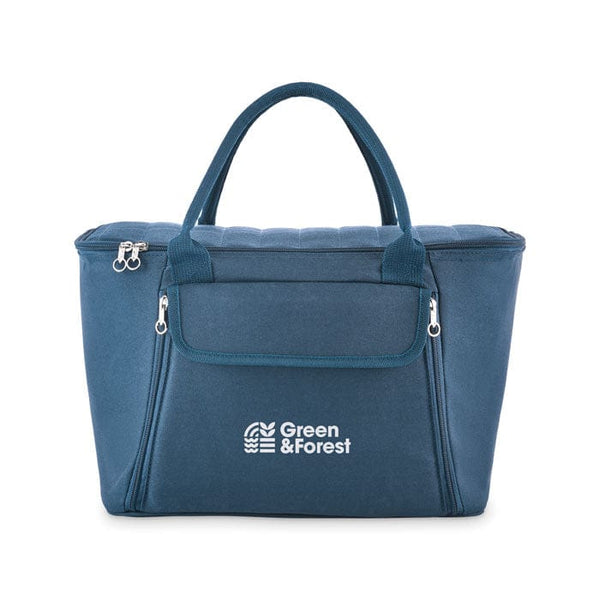 Borsa termica picnic in RPET Blu - personalizzabile con logo