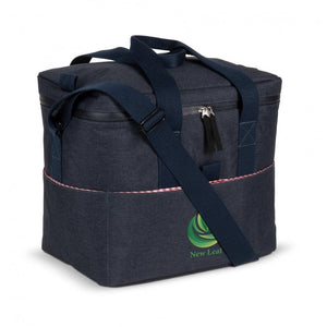 Borsa termica R-PET blu navy - personalizzabile con logo