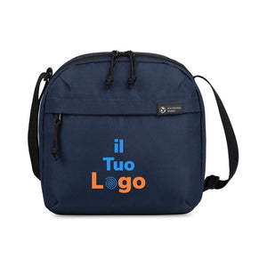 Borsa termica Renew in rPET AWARE™ blu navy - personalizzabile con logo