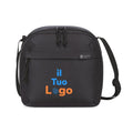 Borsa termica Renew in rPET AWARE™ nero - personalizzabile con logo