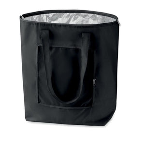 Borsa termica ripiegabile Nero - personalizzabile con logo