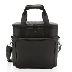 Borsa termica Swiss Peak nero - personalizzabile con logo