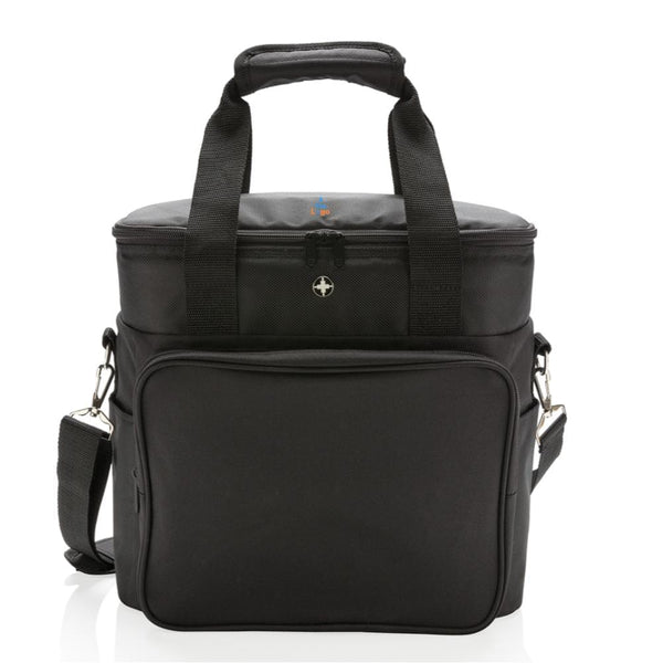 Borsa termica Swiss Peak nero - personalizzabile con logo