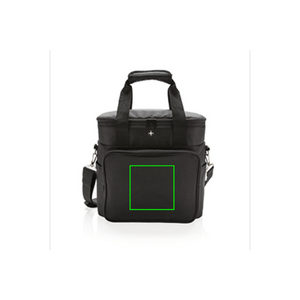 Borsa termica Swiss Peak nero - personalizzabile con logo