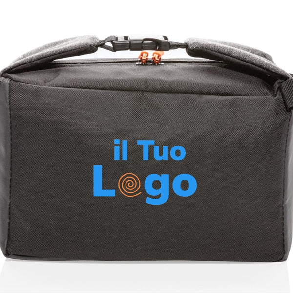 Borsa termica two tone grigio - personalizzabile con logo