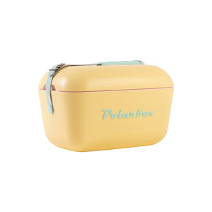 Borsa termica vintage 12LPolarbox Original Medium giallo - personalizzabile con logo