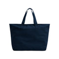 Borsa Tote Oversized Heavy Duty Canvas blu - personalizzabile con logo