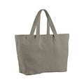 Borsa Tote Oversized Heavy Duty Canvas grigio - personalizzabile con logo