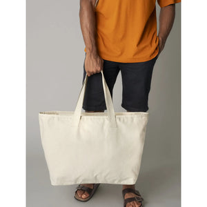 Borsa Tote Oversized Heavy Duty Canvas - personalizzabile con logo