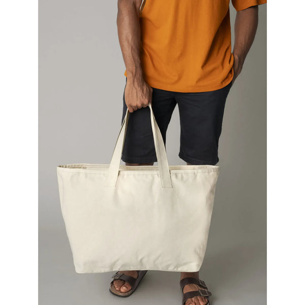 Borsa Tote Oversized Heavy Duty Canvas - personalizzabile con logo