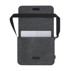 Borsa Tracolla Ganter nero - personalizzabile con logo