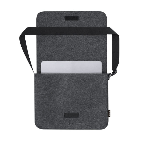 Borsa Tracolla Ganter nero - personalizzabile con logo