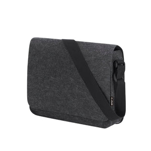 Borsa Tracolla Ganter nero - personalizzabile con logo
