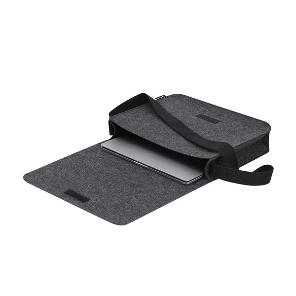Borsa Tracolla Ganter nero - personalizzabile con logo