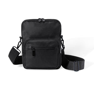 Borsa Tracolla Lixia nero - personalizzabile con logo