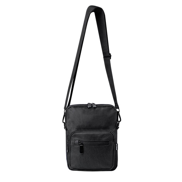 Borsa Tracolla Lixia nero - personalizzabile con logo
