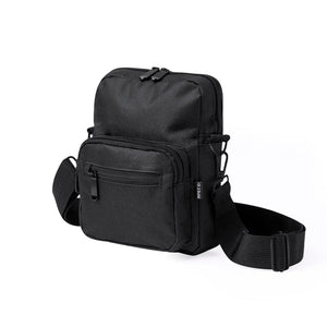 Borsa Tracolla Lixia nero - personalizzabile con logo