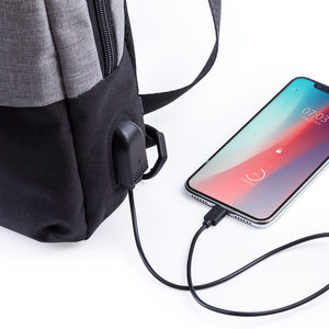 Borsa Tracolla Versox grey - personalizzabile con logo