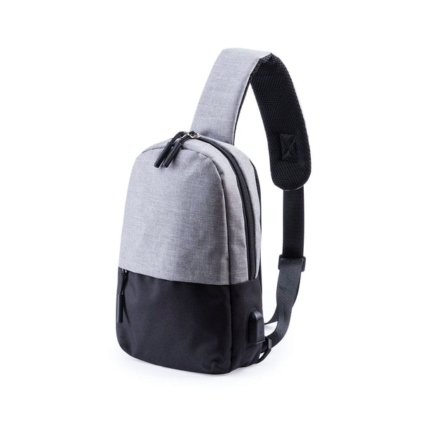 Borsa Tracolla Versox grey - personalizzabile con logo