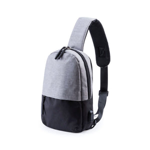 Borsa Tracolla Versox grigio - personalizzabile con logo