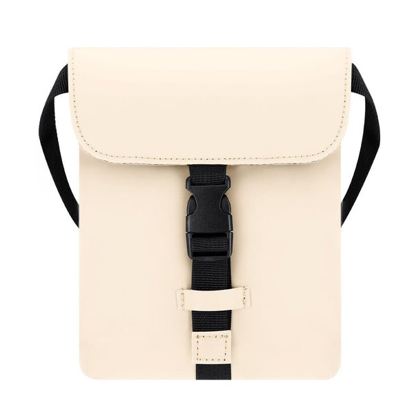Borsa Tracolla Zurcix bege - personalizzabile con logo
