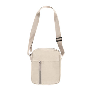 Borsa Tracolla Zynax natural - personalizzabile con logo