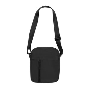 Borsa Tracolla Zynax nero - personalizzabile con logo