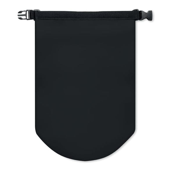 Borsa waterproof in PVC Nero - personalizzabile con logo