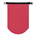 Borsa waterproof in PVC rosso - personalizzabile con logo