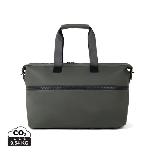 Borsa weekend espandibile VINGA Baltimore RCS verde - personalizzabile con logo