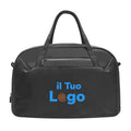 Borsa weekend impermeabile Urban nero - personalizzabile con logo